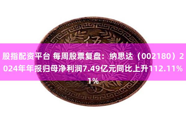 股指配资平台 每周股票复盘：纳思达（002180）2024年年报归母净利润7.49亿元同比上升112.11%