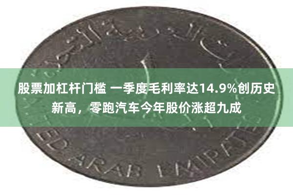 股票加杠杆门槛 一季度毛利率达14.9%创历史新高，零跑汽车今年股价涨超九成